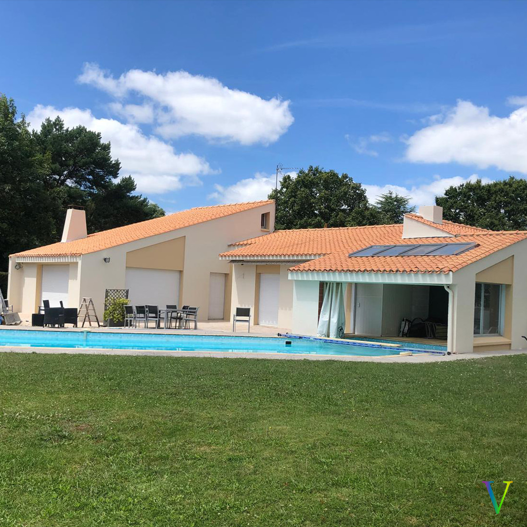 Rénovation façade Saint-Aignan-Grandlieu (44)