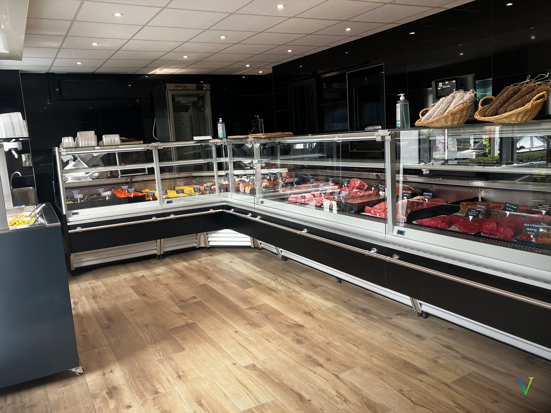 Rénovation complète d'une boucherie à Rezé (44)
