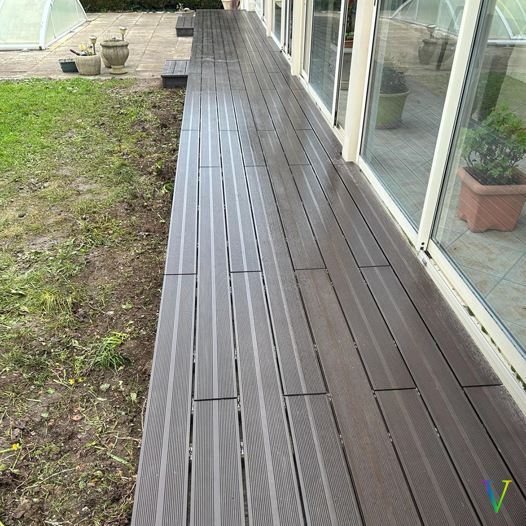 Réalisation d'une terrasse à Carquefou (44)